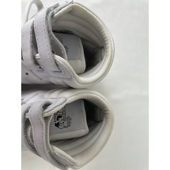 Reebok City Classics By Stash Womens US 6.5 White Leather Sneakers Gum Sole Arti - Picture 4 of 12